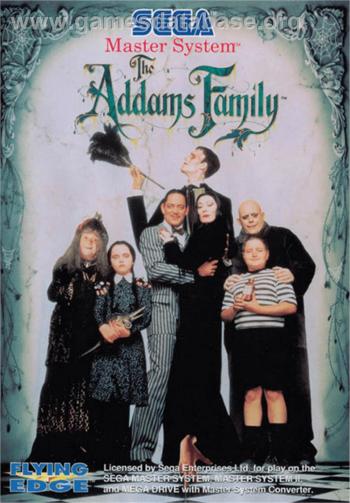 Cover Addams Family, The for Master System II